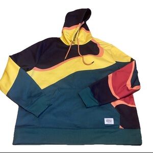 Conspiracy by WESC Hoodie Multicolor Men's XXL Women's XXXL Skateboarding EUC